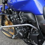 （NC42）CB400SFスーパーフォア用フロントバンパーセット取付イメージ