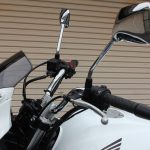 CB400白バイレプリカハンドル取り付けイメージ