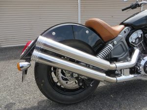 スカウト（SCOUT）スリップオンマフラー（アップタイプ）