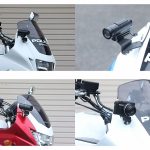 CB1300SB/CB400SB専用レコーダーステー取付イメージ