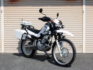 SEROWセロー用メッキフロントバンパーセット3