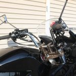 VFR800F(RC79)用アップハンドルセット取付イメージ