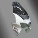 VFR800　1型用　アッパーカウルスクリーンセット取付イメージ
