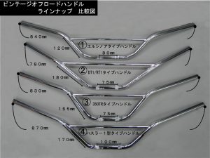 ハスラー1型2型　タイプ　レプリカハンドル