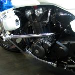 CB1300バンパーセット（OP）補強バンパー取付イメージ
