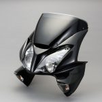 VFR800　2型用　アッパーカウルスクリーンセット