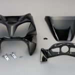 VFR800　2型用　アッパーカウルスクリーンセット